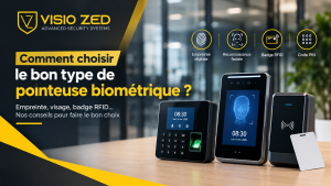 Pointeuse faciale ou empreinte pour gérer les horaires des employés Pointeuse faciale ou empreinte